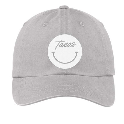 Tacos Cursive Smile Baseball Cap