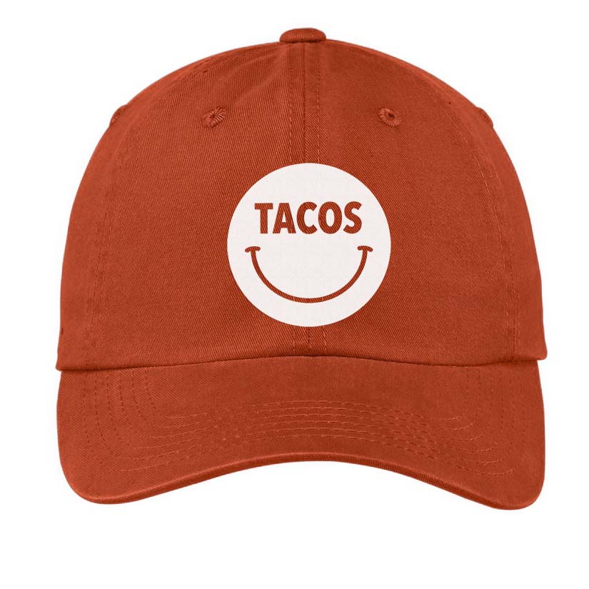 Tacos Smile Baseball Cap