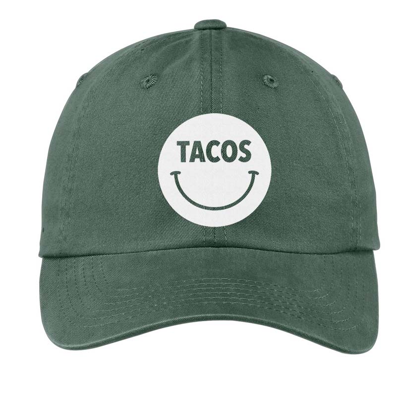 Tacos Smile Baseball Cap