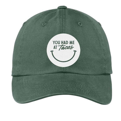 You Had Me At Tacos Smile Baseball Cap