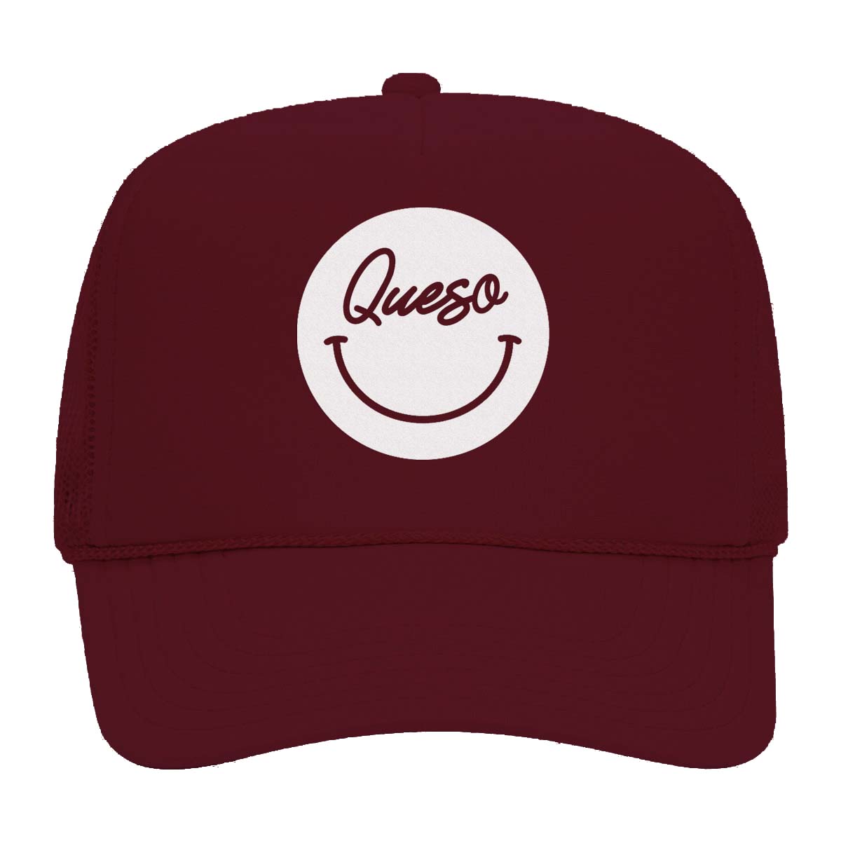 Queso Cursive Smile Foam Snapback
