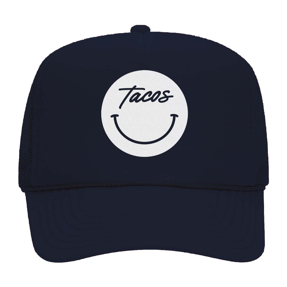 Tacos Cursive Smile Foam Snapback