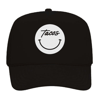 Tacos Cursive Smile Foam Snapback