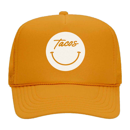Tacos Cursive Smile Foam Snapback