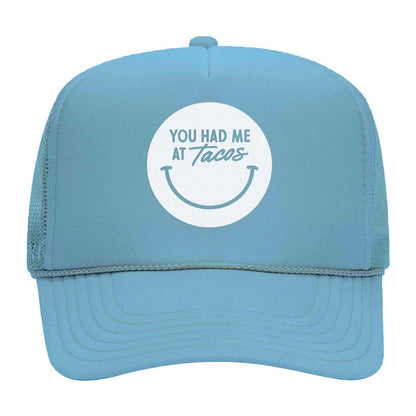 You Had Me at Tacos Smile Foam Snapback