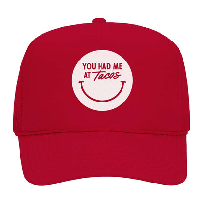 You Had Me at Tacos Smile Foam Snapback