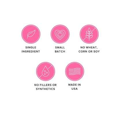 Ava's Pet Palace Crunchy Jerky Dog Treats - Snappin' Salmon Treats (4 oz)