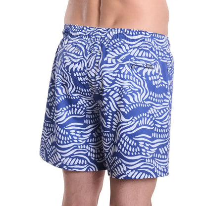 Salt Spray, Harbor and Surf Hybrid Short, Compression Lined Swim and Resort Trunk