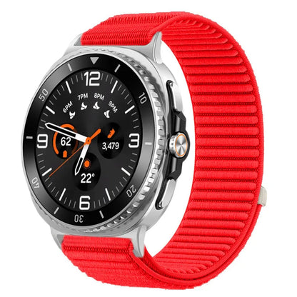 Samsung Galaxy Watch8, 8 Classic & 9 Ribbed Nylon Sport Loop Band