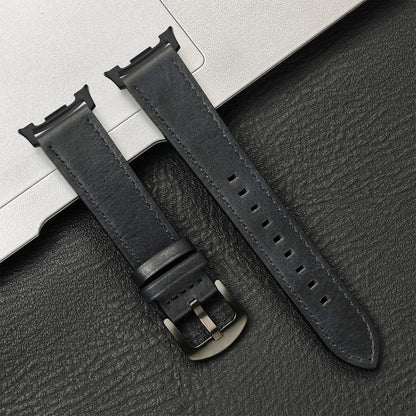 Samsung Galaxy Watch8, 8 Classic & 9 Vintage Leather Band, Pin Buckle