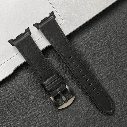 Samsung Galaxy Watch8, 8 Classic & 9 Vintage Leather Band, Pin Buckle
