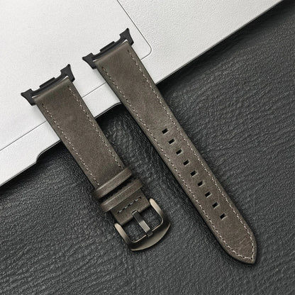Samsung Galaxy Watch8, 8 Classic & 9 Vintage Leather Band, Pin Buckle