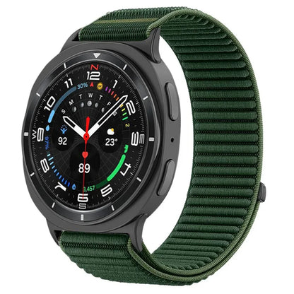 Samsung Galaxy Watch8, 8 Classic & 9 Ribbed Nylon Sport Loop Band