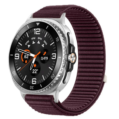 Samsung Galaxy Watch8, 8 Classic & 9 Ribbed Nylon Sport Loop Band