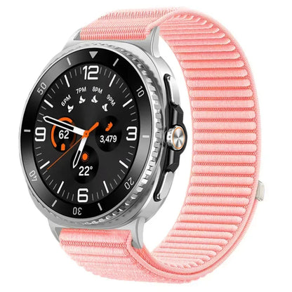 Samsung Galaxy Watch8, 8 Classic & 9 Ribbed Nylon Sport Loop Band