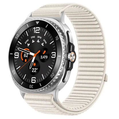 Samsung Galaxy Watch8, 8 Classic & 9 Ribbed Nylon Sport Loop Band