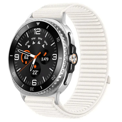 Samsung Galaxy Watch8, 8 Classic & 9 Ribbed Nylon Sport Loop Band