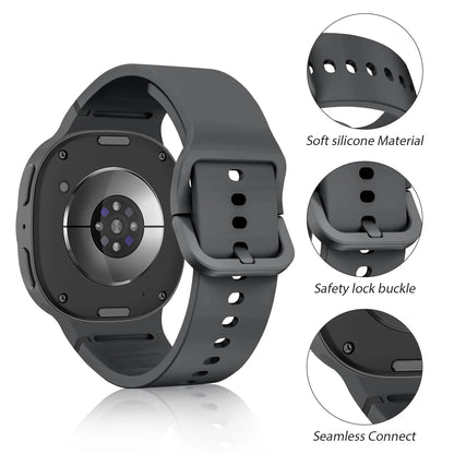 Samsung Galaxy Watch8, 8 Classic & 9 Smooth Silicone Everyday Band