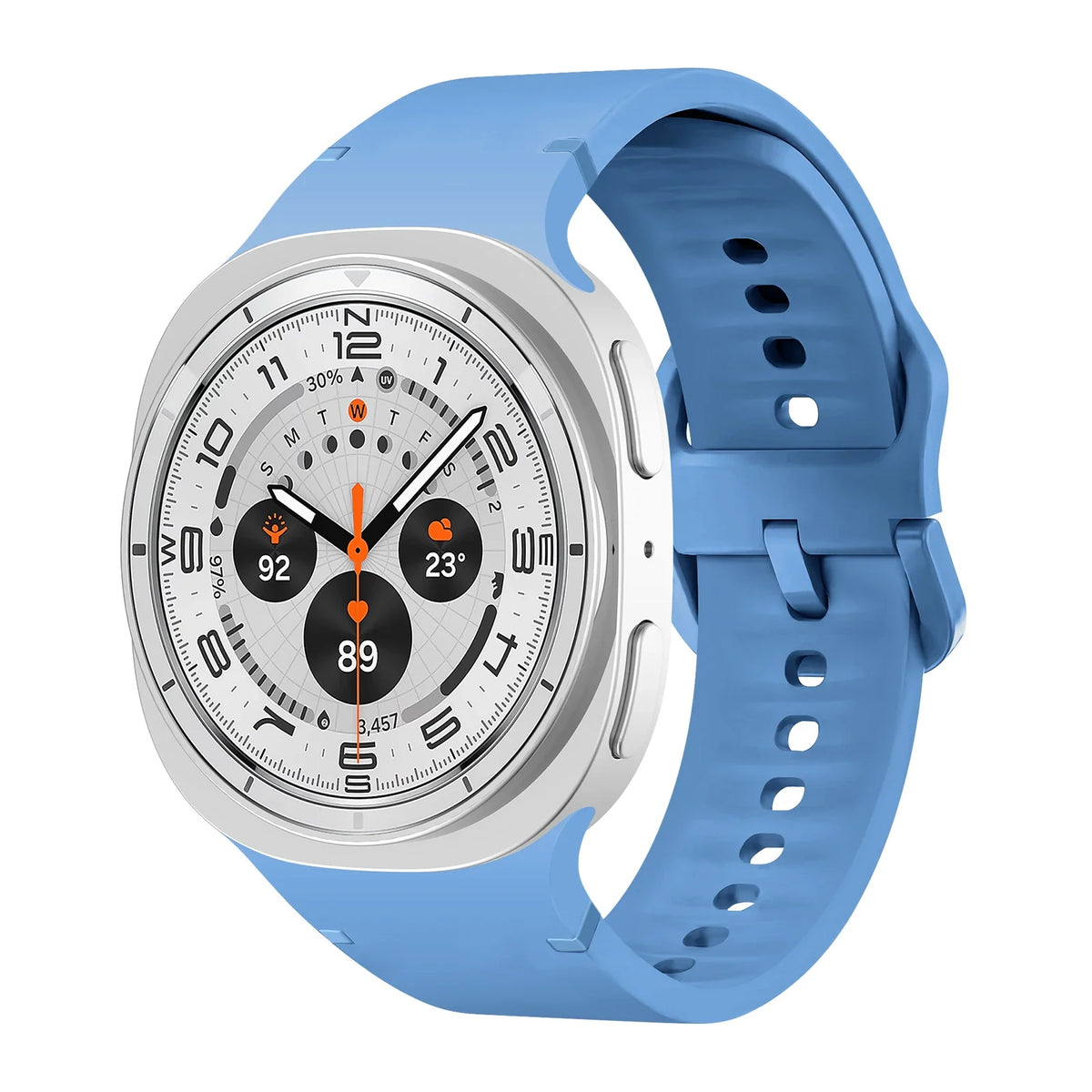 Samsung Galaxy Watch8, 8 Classic & 9 Smooth Silicone Everyday Band