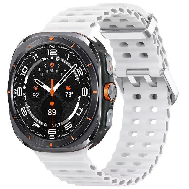 Samsung Galaxy Watch8, 8 Classic & 9 Twin-Hole Silicone Sport Band