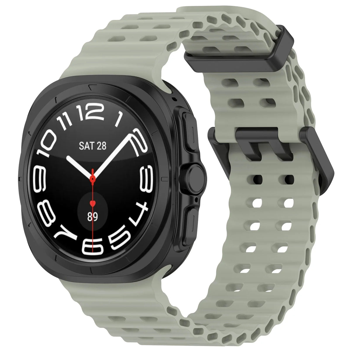 Samsung Galaxy Watch8, 8 Classic & 9 Twin-Hole Silicone Sport Band
