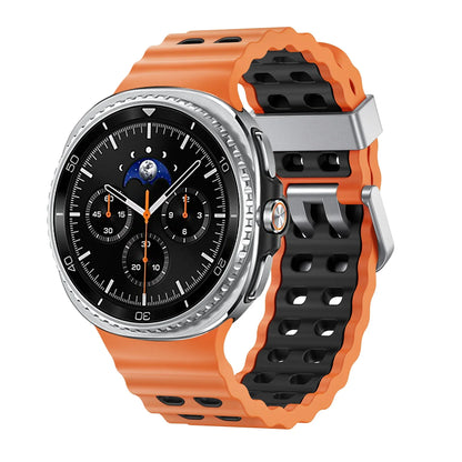 Samsung Galaxy Watch8, 8 Classic & 9 Two-Tone Vented Silicone Band