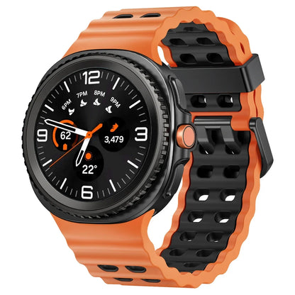Samsung Galaxy Watch8, 8 Classic & 9 Two-Tone Vented Silicone Band