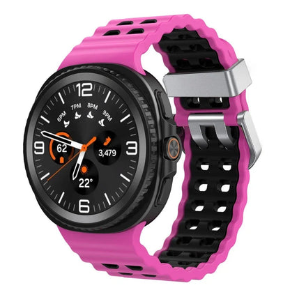 Samsung Galaxy Watch8, 8 Classic & 9 Two-Tone Vented Silicone Band