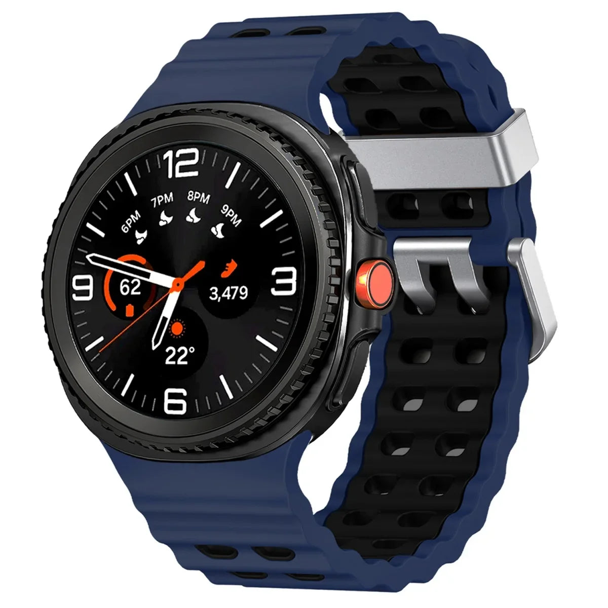 Samsung Galaxy Watch8, 8 Classic & 9 Two-Tone Vented Silicone Band