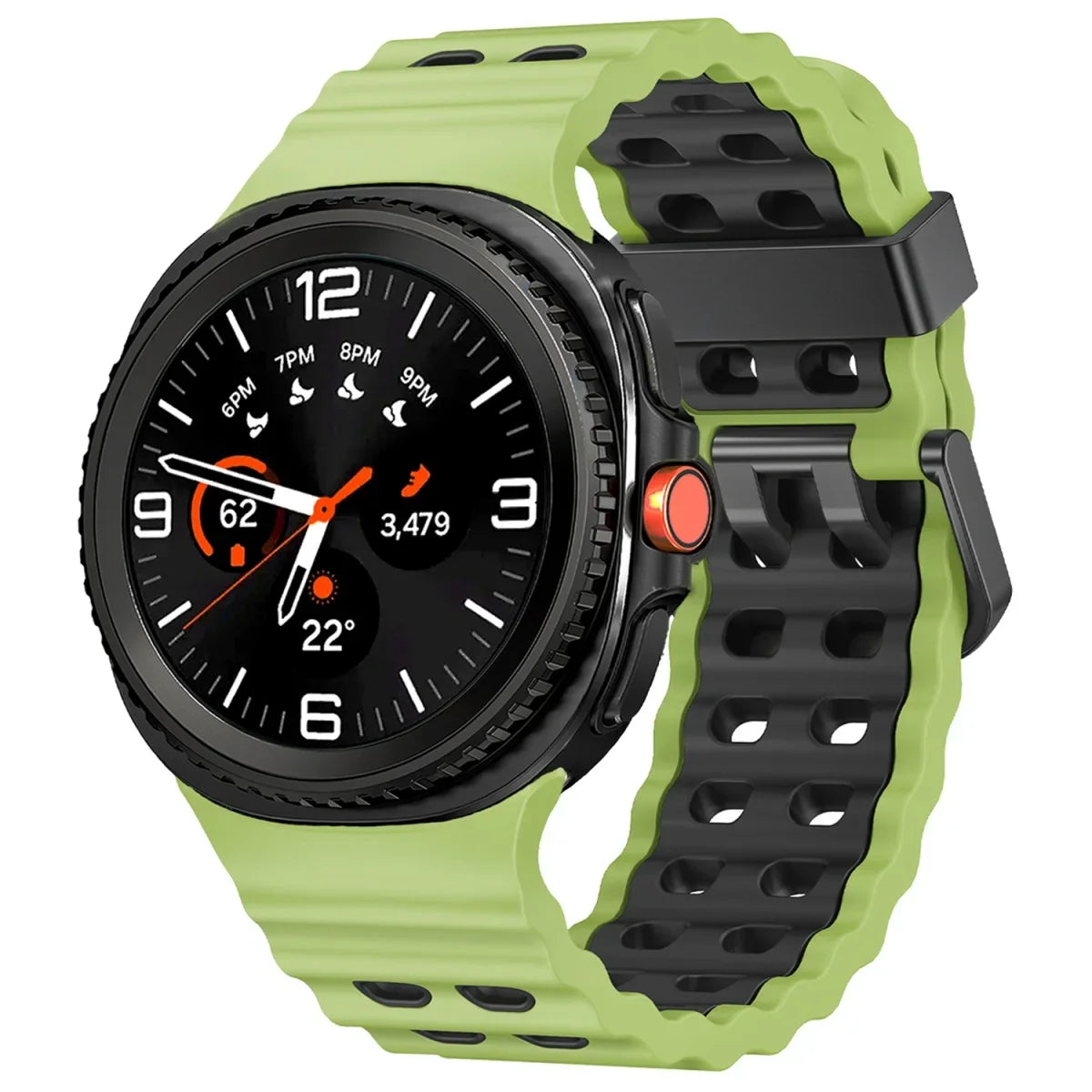 Samsung Galaxy Watch8, 8 Classic & 9 Two-Tone Vented Silicone Band