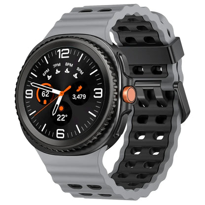 Samsung Galaxy Watch8, 8 Classic & 9 Two-Tone Vented Silicone Band