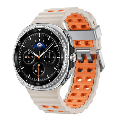 Samsung Galaxy Watch8, 8 Classic & 9 Two-Tone Vented Silicone Band