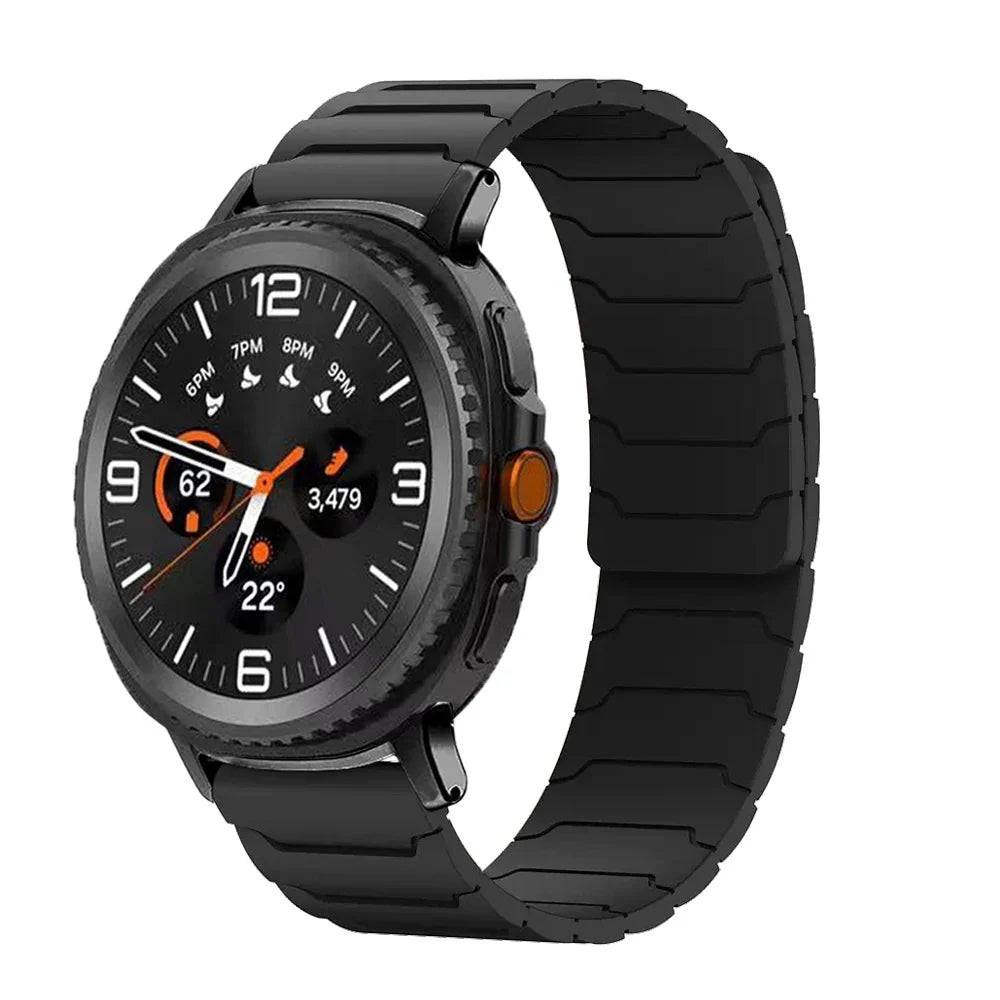 Samsung Galaxy Watch8, 8 Classic & 9 Magnetic Silicone Link Band