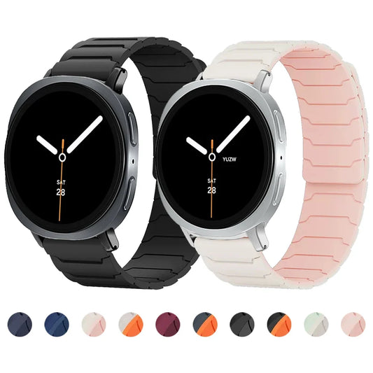 Samsung Galaxy Watch8, 8 Classic & 9 Magnetic Silicone Link Band