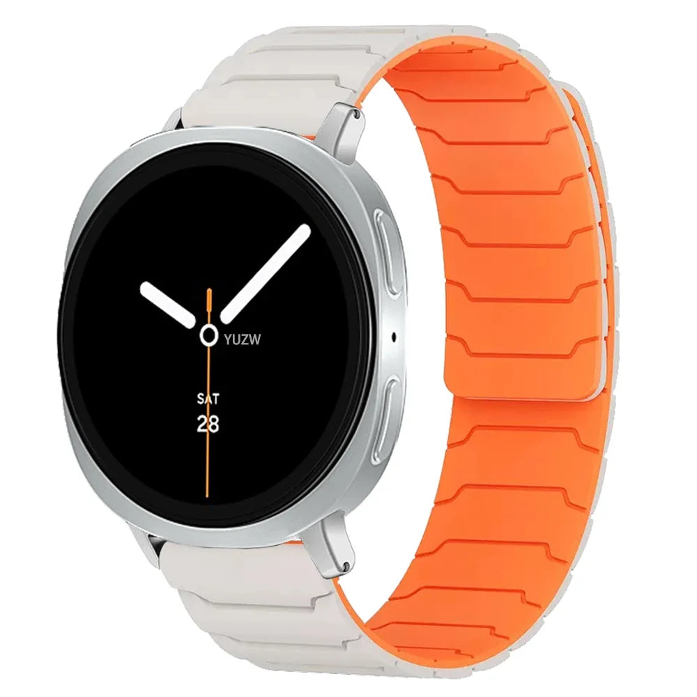 Samsung Galaxy Watch8, 8 Classic & 9 Magnetic Silicone Link Band
