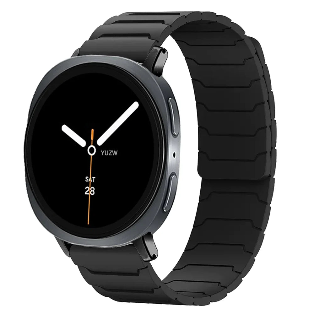 Samsung Galaxy Watch8, 8 Classic & 9 Magnetic Silicone Link Band