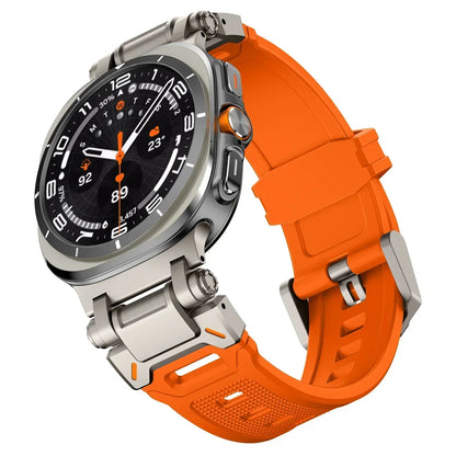 Samsung Galaxy Watch8, 8 Classic & 9 Rubber Band with Metal Hardware