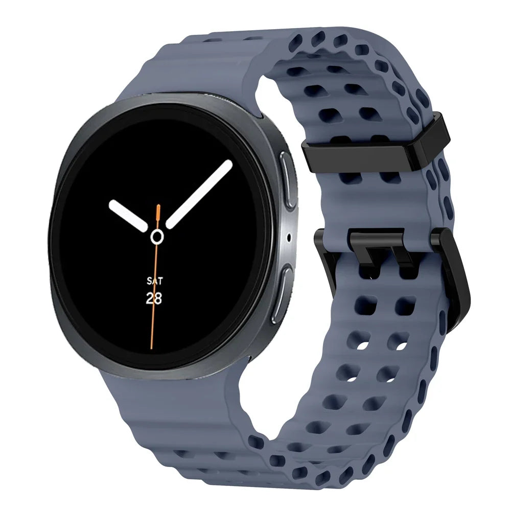 Samsung Galaxy Watch8, 8 Classic & 9 Perforated Silicone Sport Band