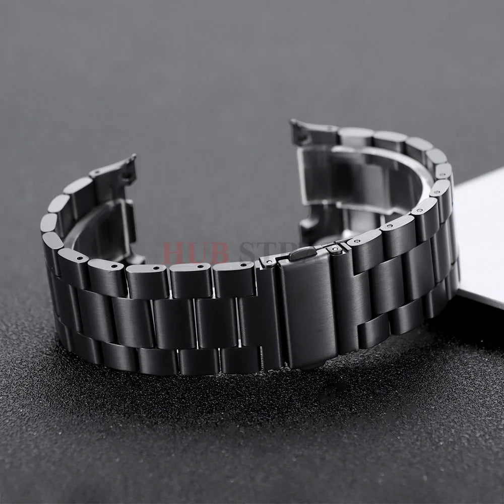 Samsung Galaxy Watch8, 8 Classic & 9 Brushed Three-Link Steel Band