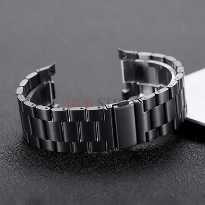 Samsung Galaxy Watch8, 8 Classic & 9 Brushed Three-Link Steel Band