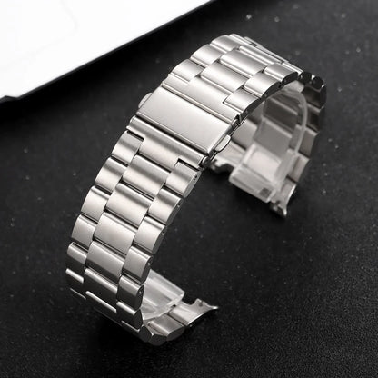 Samsung Galaxy Watch8, 8 Classic & 9 Brushed Three-Link Steel Band