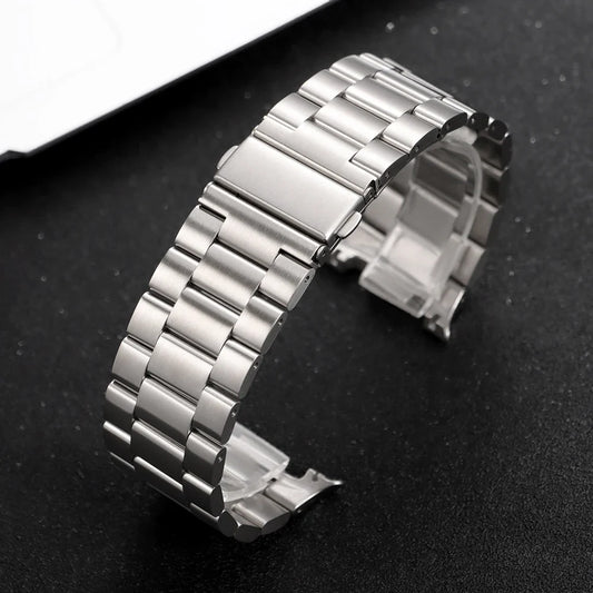 Samsung Galaxy Watch8, 8 Classic & 9 Brushed Three-Link Steel Band