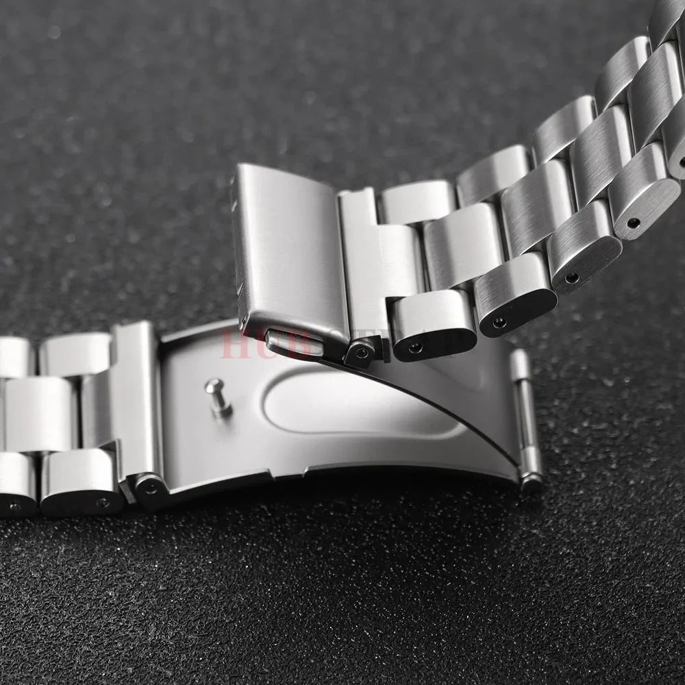 Samsung Galaxy Watch8, 8 Classic & 9 Brushed Three-Link Steel Band