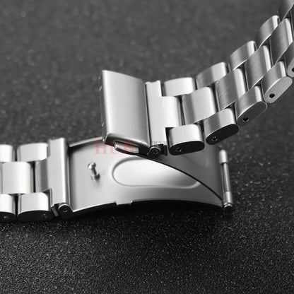Samsung Galaxy Watch8, 8 Classic & 9 Brushed Three-Link Steel Band