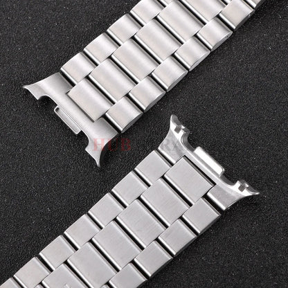 Samsung Galaxy Watch8, 8 Classic & 9 Brushed Three-Link Steel Band