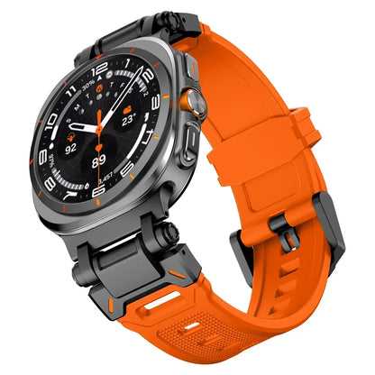 Samsung Galaxy Watch8, 8 Classic & 9 Rubber Band with Metal Hardware