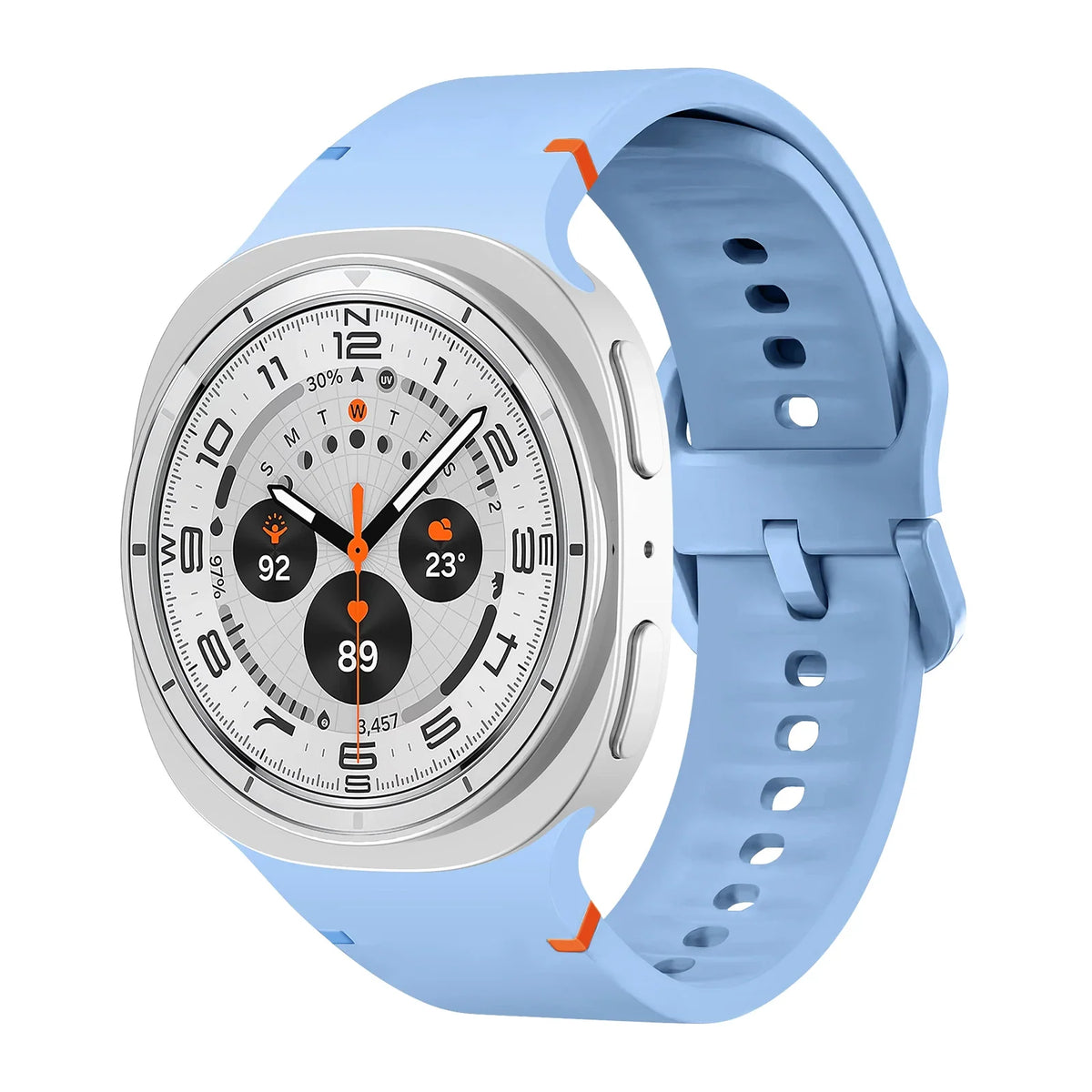 Samsung Galaxy Watch8, 8 Classic & 9 Smooth Silicone Everyday Band