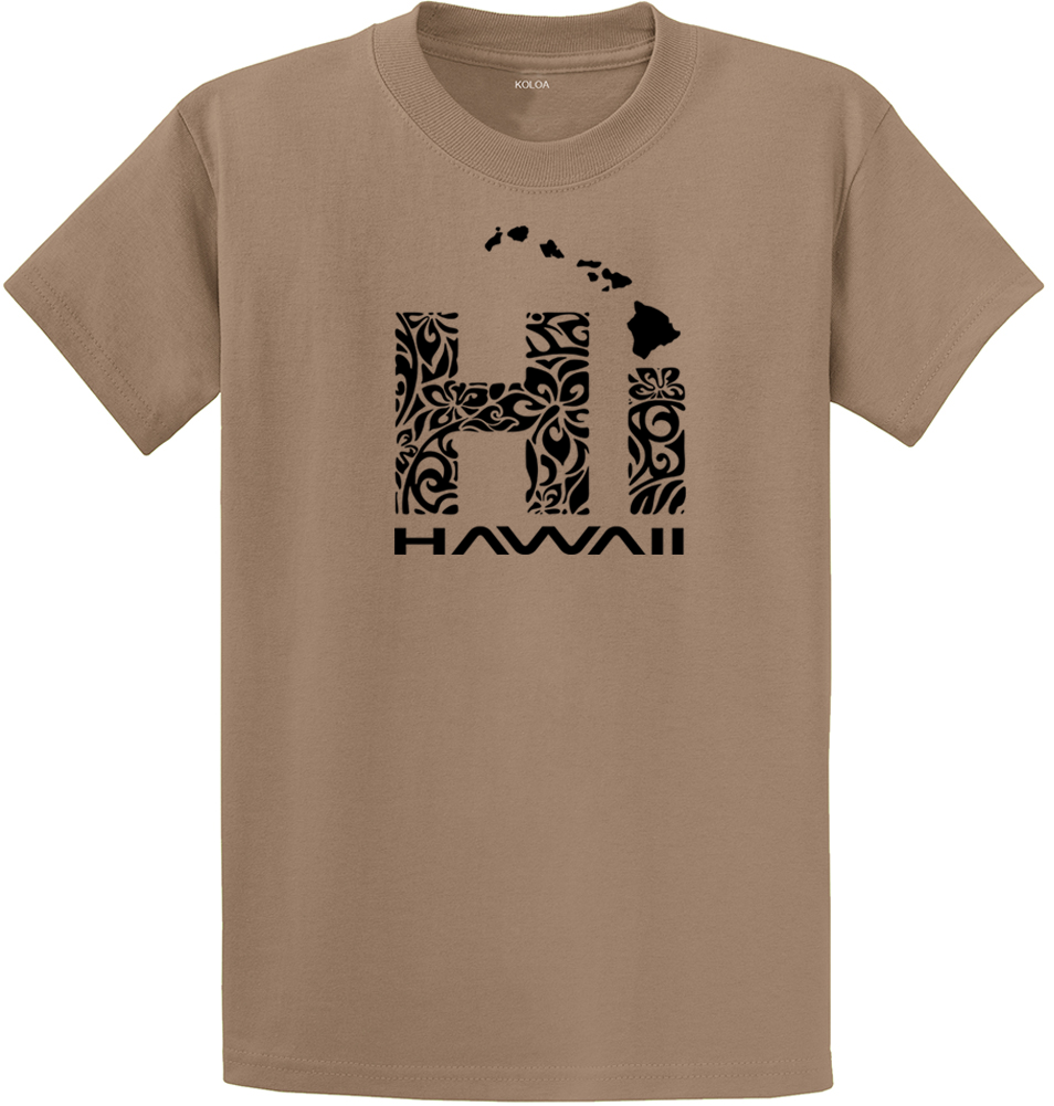 Koloa Islands Tribal HI Heavyweight T-Shirt