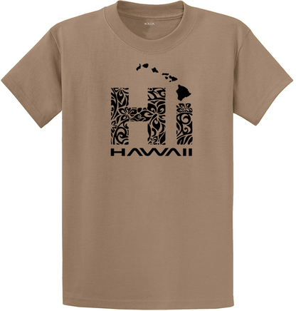 Koloa Islands Tribal HI Heavyweight T-Shirt