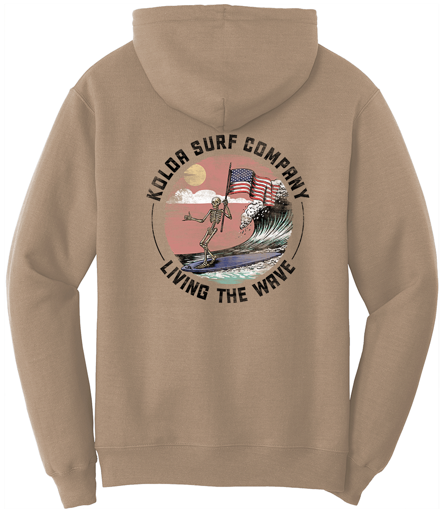 Koloa American Skeleton Hoodie